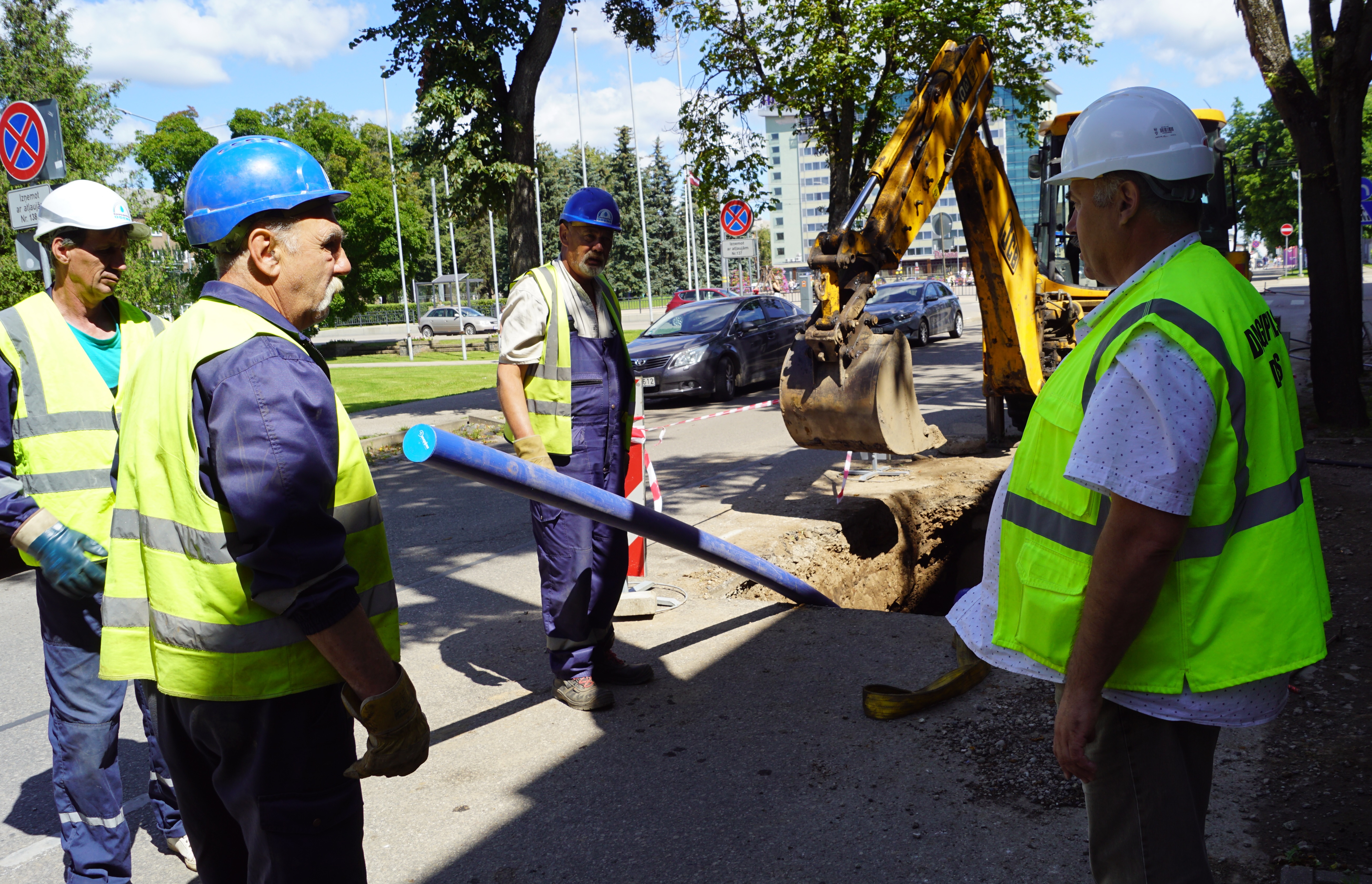 Buvdarbi Rigas iela 07.2022 1